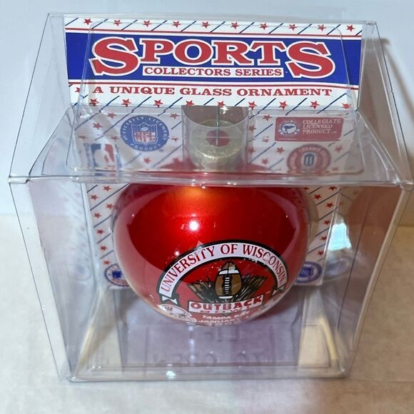 Vintage 1998 University of Wisconsin Outback Bowl Oranament - Picture 3 of 4